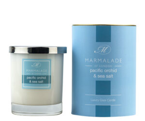 Pacific Orchid and Sea Salt Luxury Candle