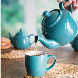 Farmhouse Teapot Aqua - Image 2